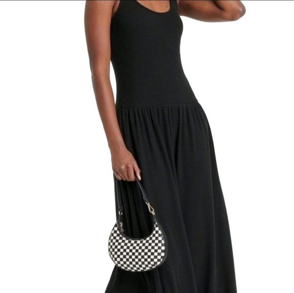 Universal Thread Knit Ribbed Drop Waist Midi sleeveless Dress - Picture 4 of 4